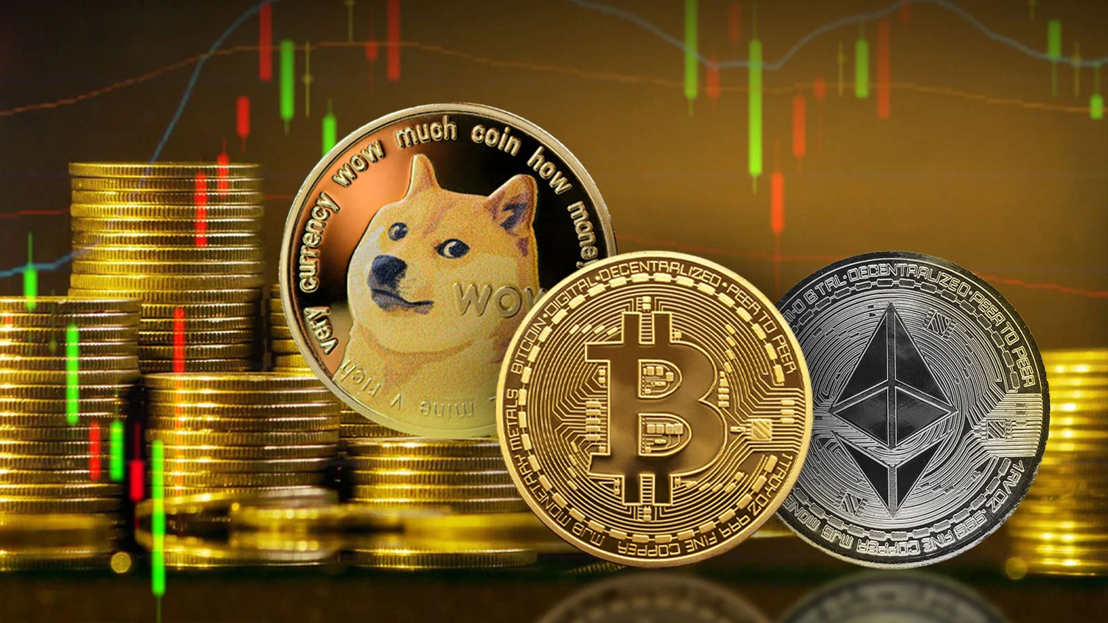 From Market Bottom To Moon: How Bitcoin, Ethereum, And Dogecoin Skyrocketed Since 2020
