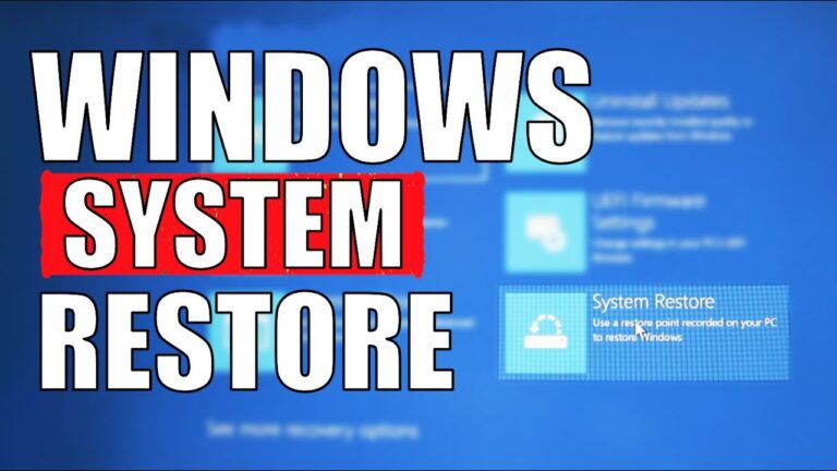 How to Restore Windows to an Earlier Date Without Losing Files ...
